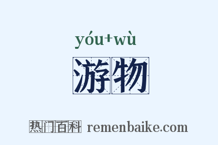 游物是什么意思的图片